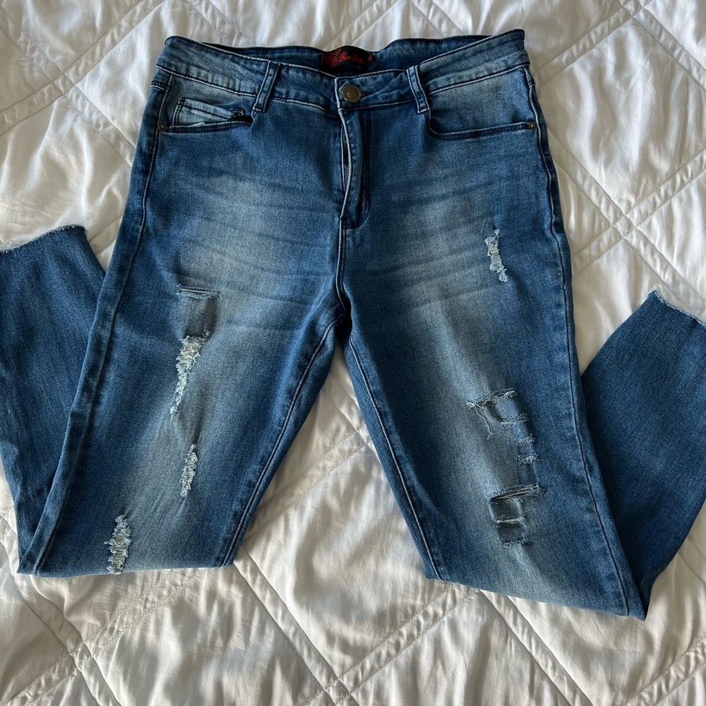 Red Bottoms Jeans